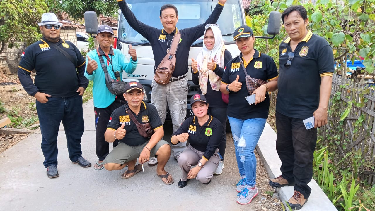 Puskom Pati Peduli - Penyaluran Bantuan Air Bersih untuk Membantu Warga Yang Kekurangan Air Bersih di Pati Jawa Tengah