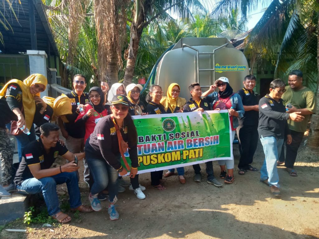 Puskom Pati Peduli - Update Daftar Desa di Kabupaten Pati Terdistribusi Air Bersih Oleh Puskom Pati 2023
