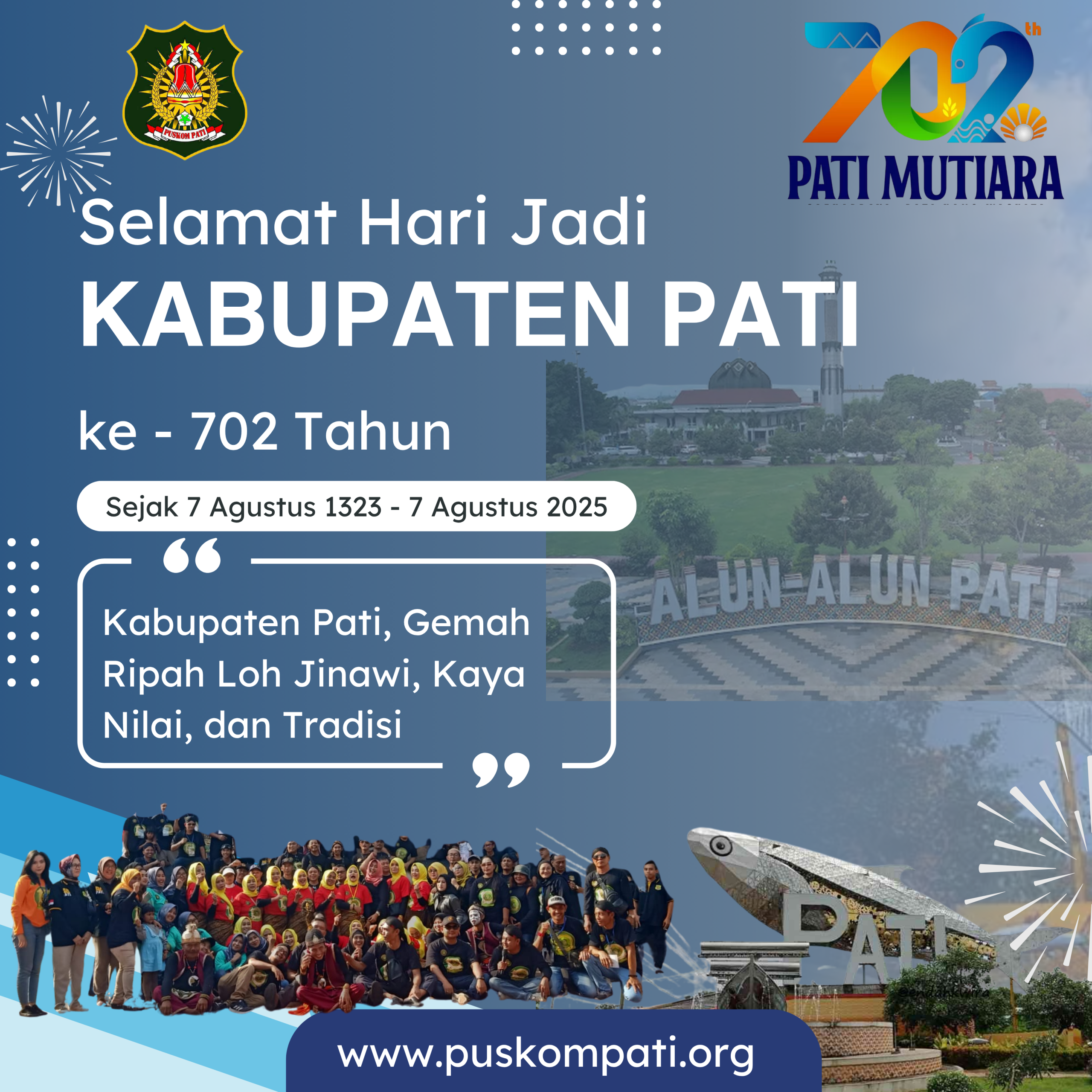 Selamat Hari Jadi Kabupaten Pati ke-702