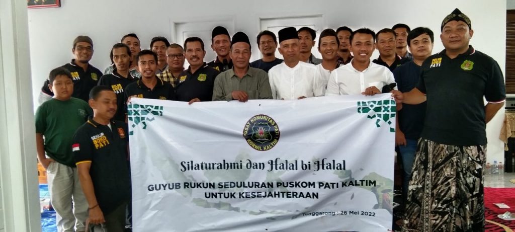 Halal bihalal Puskom Pati Korwil Kalimantan Timur
