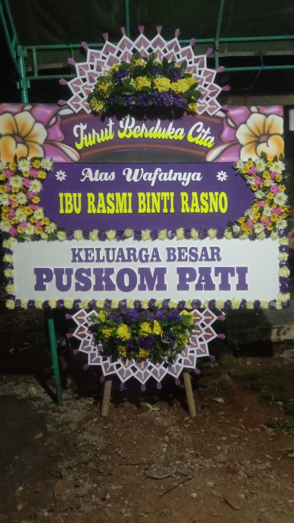Keluarga Besar Puskom Pati Mengucapkan Turut Berduka Cita Atas Meninggalnya Ibu Rasmi Binti Rasno