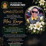 Keluarga Besar Puskom Pati Berduka Atas Berpulangnya Mas Karyo, Korwil Tangerang