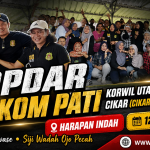 Kopdar Puskom Pati Korwil Utara dan CIKAR Pererat Silaturahmi di Harapan Indah