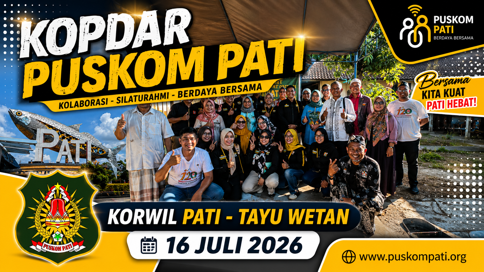 kopdar puskom pati korwil pati